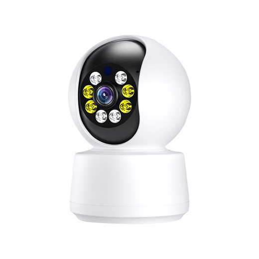 Haiweiman wireless 360-degree panoramic camera mobile wifi network remote indoor and outdoor home high-definition night vision monitor voice intercom waterproof dustproof anti-theft no dead ends 60-day memory card