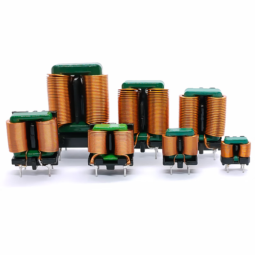 Hanshi Hengye flat copper wire common mode inductor SQ2418 2MH pitch 10 13 vertical/15 pcs