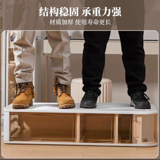 Dachun Bathroom Storage Rack Bathroom Slit Cabinet Bathroom Storage Cabinet Toilet Storage Cabinet Toilet Side Cabinet Narrow Slit Cabinet 25CM wide - three layers, paper can be pulled out on both sides of the top