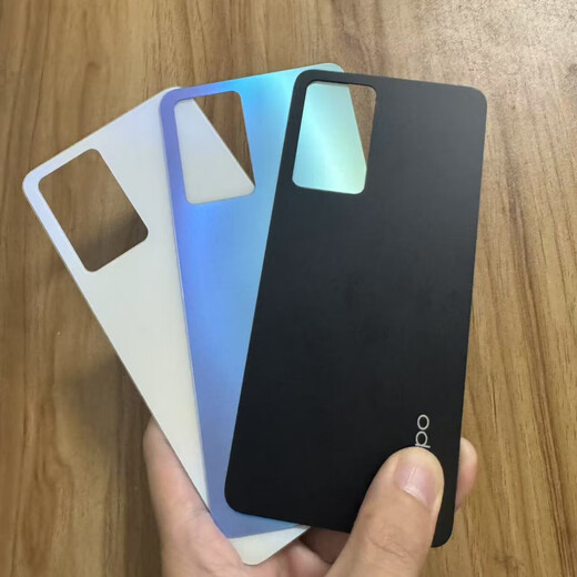 OPPO adapts to Reno7Pro original mobile phone glass back cover reno7 disassembly seamless battery cover back screen Reno7 (black) installation seamless back cover with frame lens x shell