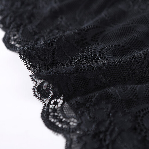 Jinsanta silk tube top spring and summer mulberry silk sexy lace anti-exposure strap tube top black 7100-7 M