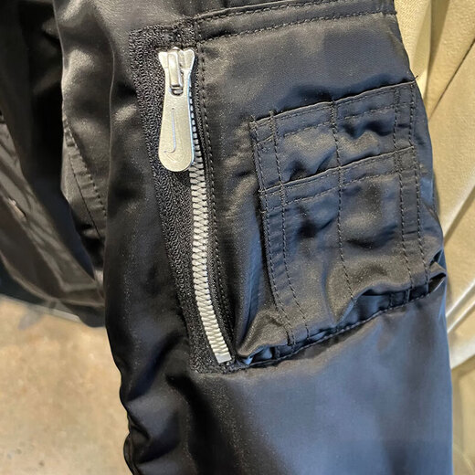 耐克（Nike）棉服男装秋冬季新款JORDAN运动服立领棒球服加厚保暖夹克棉衣 DV9892-010黑色 S