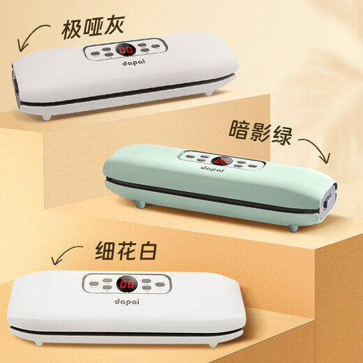 Dapai Sterilization Vacuum Sealing Machine Sterilizer DS2600 LCD Control (Arctic White)