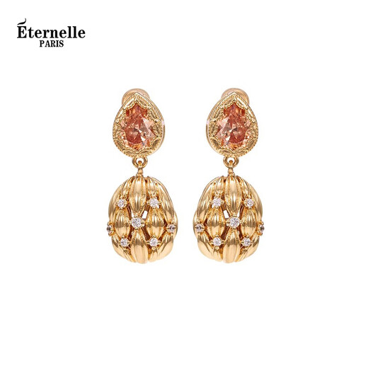 Eternelle French eternal original design wheat earrings women's fashionable and elegant earrings light luxury high-end earrings