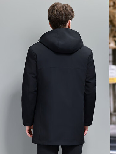 cerejeira奢侈高档品牌男装派克服男士可拆卸水貂内胆皮毛一体皮草大衣外套 整貂内胆款 XL 175