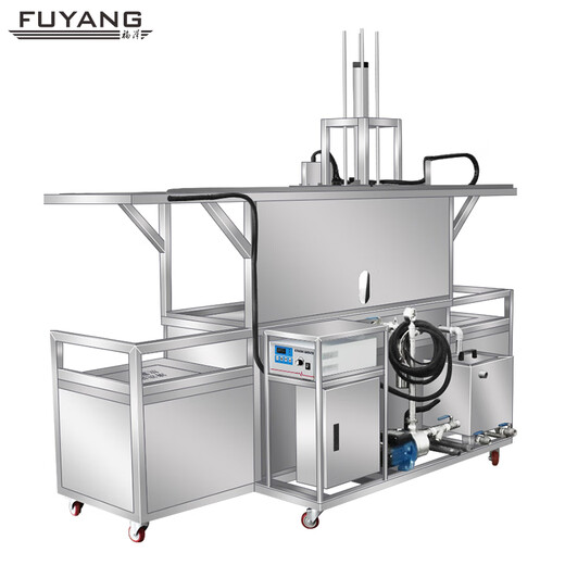 Wenyijia FUyang Máquina de limpieza ultrasónica semiautomática Cilindro industrial Levante Levante Filtro de filtro de limpieza Cinturón ordinario F-5012 F-5012
