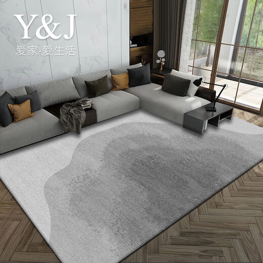 Clcey Living Carpet Light Light Luxury Dofa Coffee Stail Carpet спальня Pure Grey Anty-Slip Anti-Dirty Collesed Contake Modeside Closet Modern 3291 200 см*300 см (короткое утоленое утолонное)