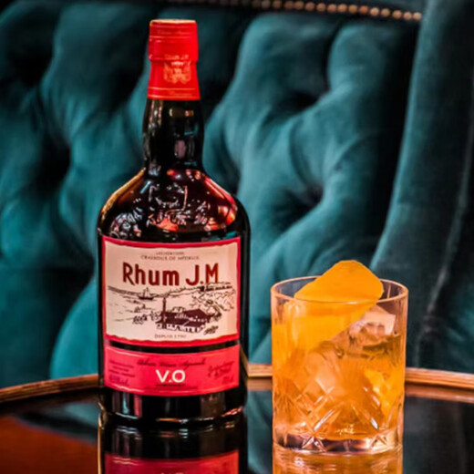 嘉冕（Rhum J.M）【原瓶进口】法国马提尼克岛农业朗姆酒洋酒调酒基酒 嘉冕法式VO朗姆 700mL