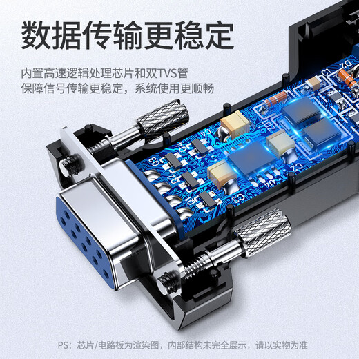 Greenlink RS232 to RS485 converter, engineering grade serial communication protocol converter, 485 to 232 bidirectional conversion, lightning protection and surge protection type 70613