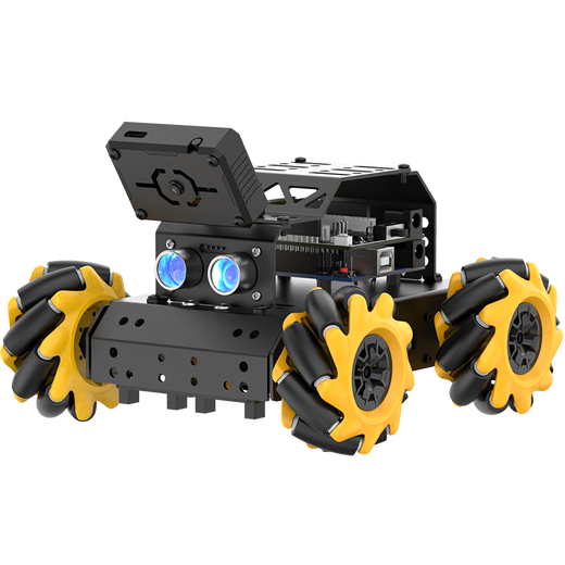 Fantasy Arduino Smart Car MiniAuto Omnidirectional McWin AI Reconnaissance Visual Tracking UNO Open Source Programmation Robot MiniAuto Version de luxe