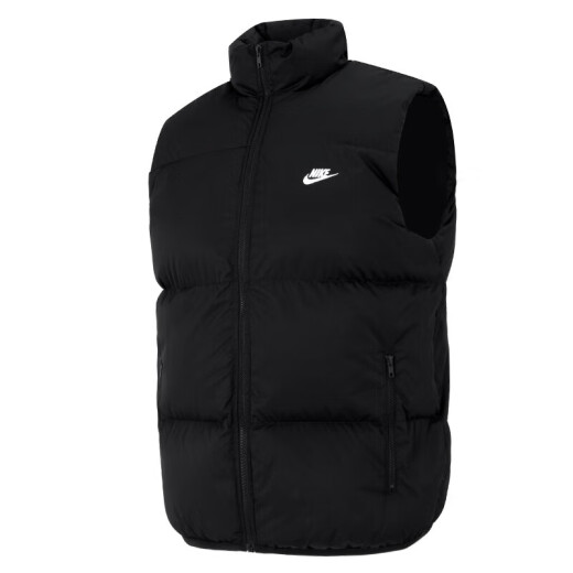 
Nike (NIKE) men's winter new outdoor sports stand collar comfortable casual fashion trend warm cotton vest FB7374-010 S