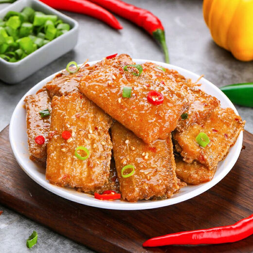 Five-spice and spicy canned hairtail to satisfy your cravings. Snacks. Quick cooked meals. Crispy seafood. Instant food. Spicy Internet celebrity. Delicious. Canned five-spice hairtail. 1 can.