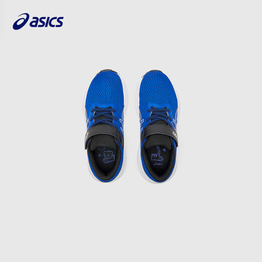 ASICS Children's Shoes 2024 New Breathable Mesh Sports Running Shoes for Boys and Girls Durable Rubber Shock Absorption 1014A297