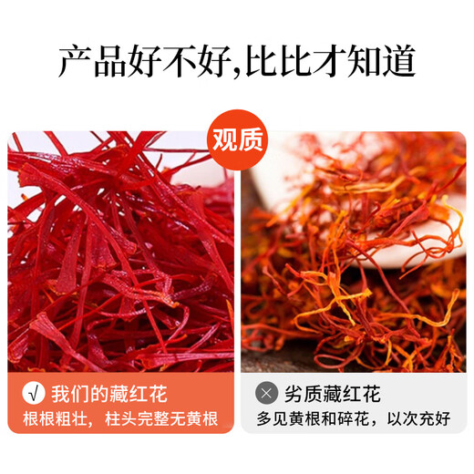 乾康和【假一赔十】精选伊朗5S特级正品藏红花正宗西红花女性泡水非西藏伊朗进口藏红花特级正品礼盒 特级20g【4罐精致礼盒装】