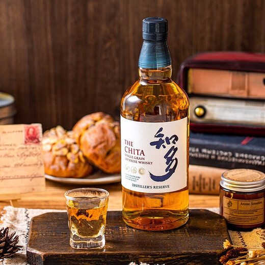 三得利（Suntory）知多威士忌 【行货带码】单一谷物 日本原瓶进口洋酒 700ml 礼盒 知多威士忌700ml