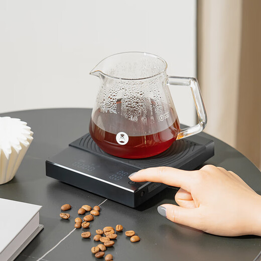 Taimo Black Mirror BASIC intelligent multi-functional hand-brewed coffee scale, bar counter weighing and timing electronic scale, baking scale