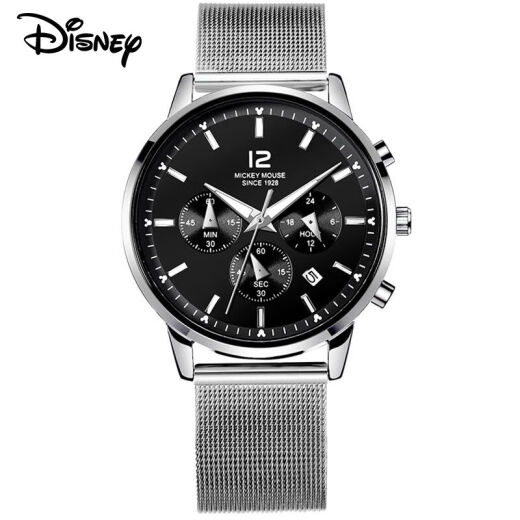 Disney Teen Watch Style Corée Étudiant tendance à la tendance HEATS MELL'Arpasproof's Watch Luminous Multifonctionnel 12041 Équipé d'une sangle de montre
