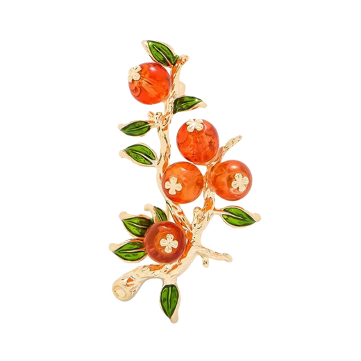 WOUG new Shishi Ruyi brooch for women, retro exquisite temperament corsage pin, suit hair Shishi Ruyi brooch