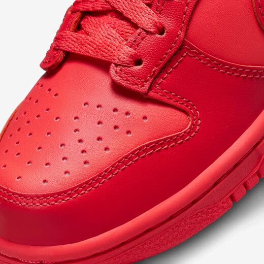 nike耐克DUNK LOW (GS)红色休闲低帮透气运动休闲板鞋 DH9765-601 DH9765-601 35.5
