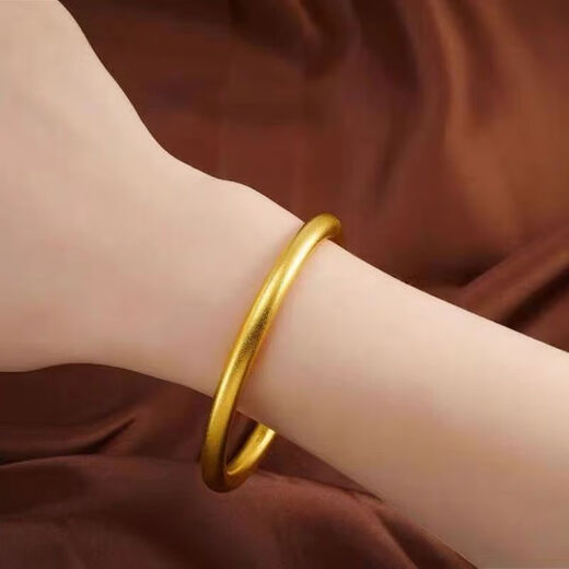 Shixiang Old Phoenix Gold Store Gold 9 Ancient Method Gold Bracelet Ancient Rhythm Inheritance Bracelet Solid and versatile Golden Marriage 56 Inner Diameter Suitable for 80-90 Jin [Jin equals 0.5 kg] Wear 30g counter for 15688 loss