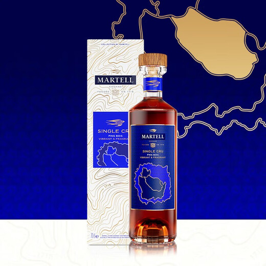 马爹利（Martel）单一产区系列 优林区 干邑白兰地 700ml