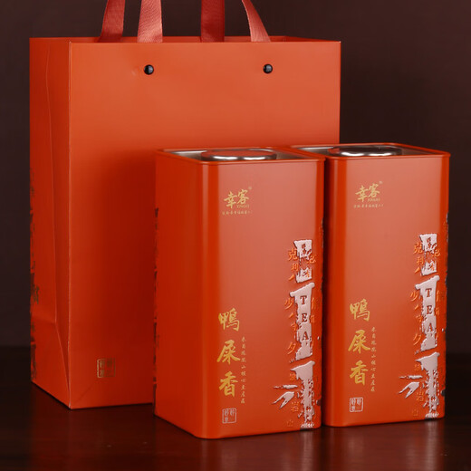 Xingke Phoenix Dansong Duck Shit Fragrance Head Chunming Tea Gaoshan Phoenix Core Production Area Oolong Tea Authentic Chaozhou Specialty Specialty Top Spring Duck Shit Fragrance Two Cans 500g