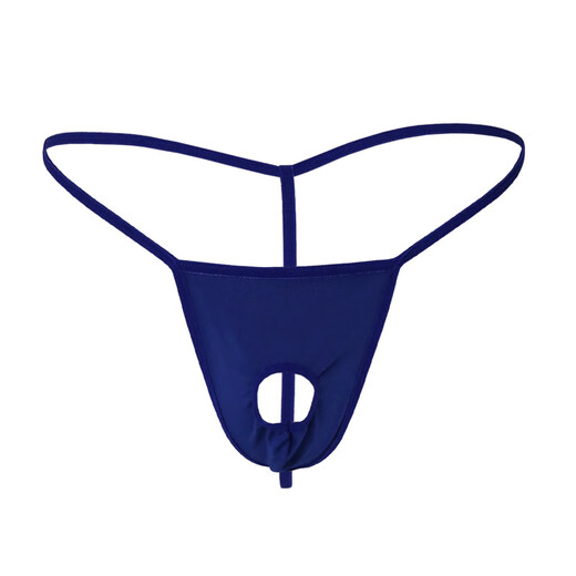 Meilunmei ou ouverture de trou de grande taille Sous-vêtements pour hommes respirant médian-jumelle sexy pantal