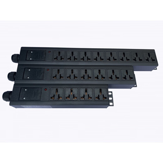 Shantou Lincun is suitable for high-power industrial socket outlet PDU cabinet power supply 32A63A8000W10000W12000W kilowatt wiring board 6-position jack wireless 10000W (self-wiring) 40A