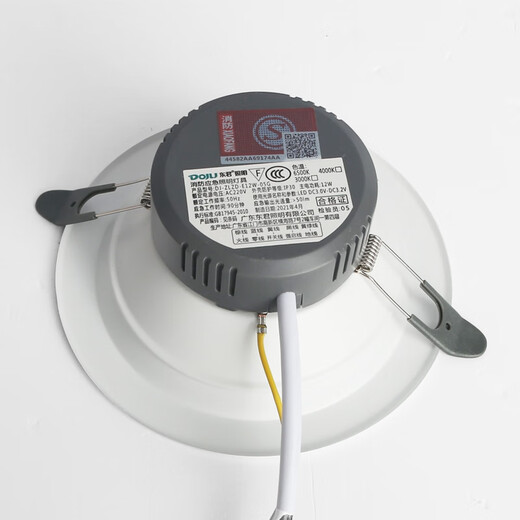 SUOYADA fire emergency lighting recessed downlight ceiling projection light comes with battery human body sensor stop 2.5 inches 3w human body sensor drilling 7-8cm