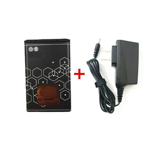 X is suitable for Nokia BL-5C5CB5CA 3650 3100 2610 1110 1050 mobile phone C1 battery 1 battery + large hole charger 1800 mm