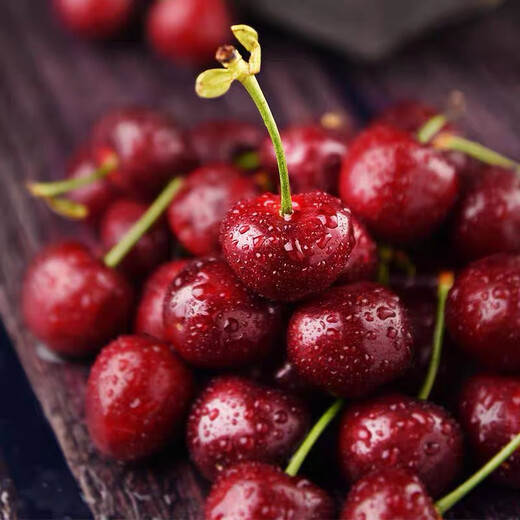 Fun to try Chilean cherries 2J grade fruit diameter about 28-30mm 5Jin Jin equals 0.5kg gift box fruit gift box
