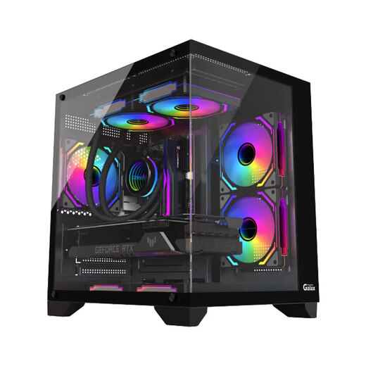 ASUS Ryzen R5 5600X/R5 7500F/7650GRE/5060TI/9060XT E-sports game desktop computer online game 3A host DIY assembly chicken black monkey game configuration one 5600x-RX7650GRE
