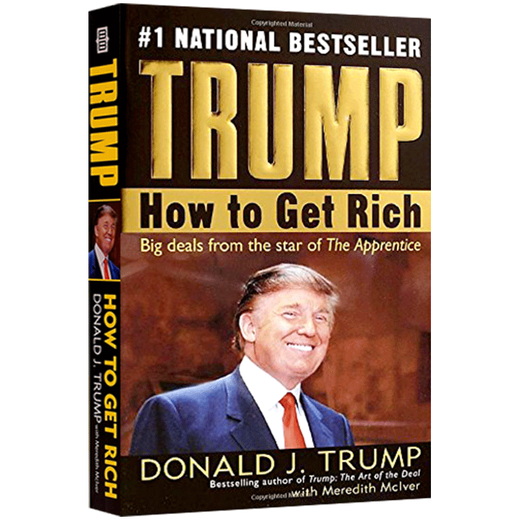 如何致富 英文原版 Trump How to Get Rich 川普 特朗普自传 9780345481030