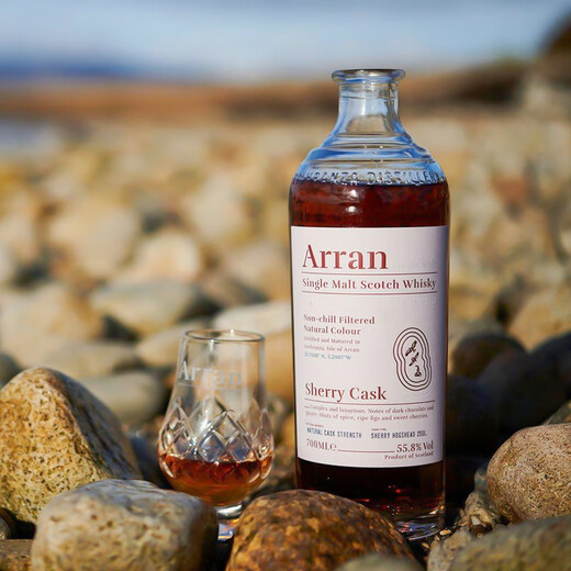 Allen [Official License] Scotland Import Allen Single Malt Whiskey Wine Shirley Bucket New Year's Goods Gift Allen Bodijia Shirley Bucket Strong Whiskey