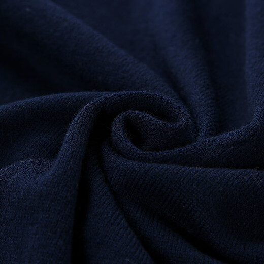 Komon Boca 2024 Herbst- und Winter neuer trendiger vertikaler Woll-Strickjacke für Männer V-Ausschnitt dickes Strick-Top mit blauem Top xl