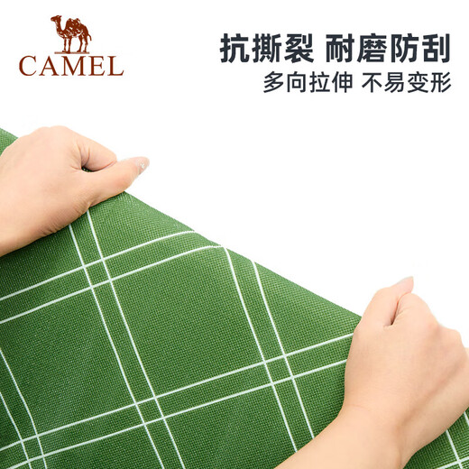 
Camel (CAMEL) picnic mat moisture-proof mat thick spring outing mat tent floor mat sleeping mat outdoor camping children's seat cushion 174BA6L694, green, 2-6 people