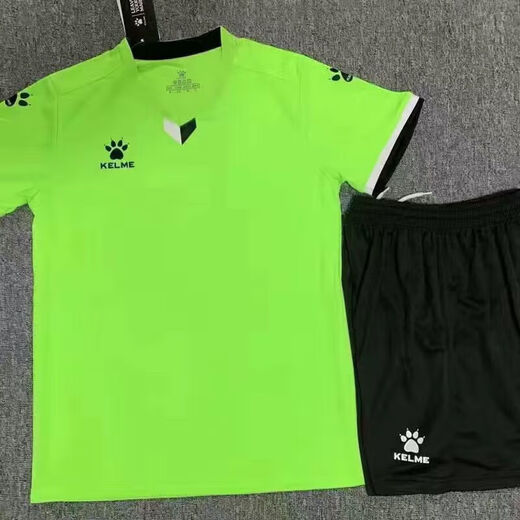 Kelme Custom Kelme Football Set Print Quick Dry Dry Supty Student Training с коротким рукавом для взрослого детского соревновательного соревновательного соревновательного соревнований.