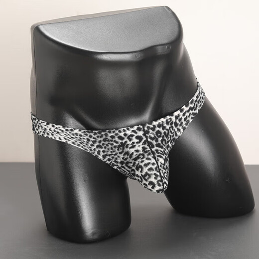 Sous-vêtements sexy sous les sous-vêtements imprimés de léopard masculins sexy bistes sexytes gays gays privés gays commode uniforme tentation insert t-pants café xxl