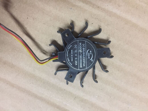 定制适用工控机风扇 YT5010HB YT501005MB LDH6010B 软路由POSITX YT501005MB 12V 款叶宽4.5