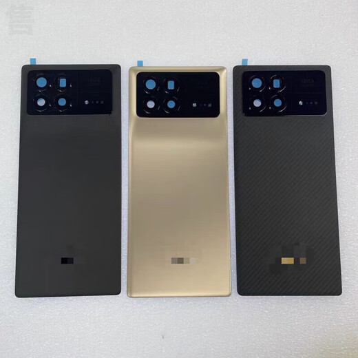 Original factory disassembly Xiaomi mixfold4 back cover mixfold3 back cover mixfold3 glass battery cover mixfold4 original back cover 99 new (black)