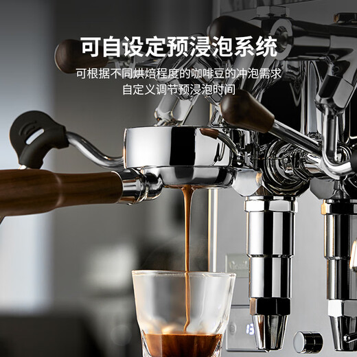 GEMILAI government subsidy Beluga semi-automatic coffee machine E61 brewing head high-performance household commercial boiler G3035 stainless steel