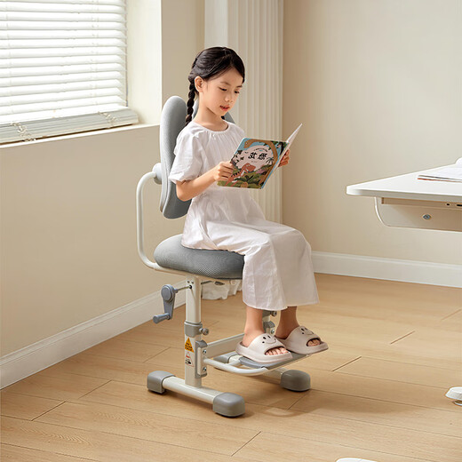 
LINSY KIDS Lin's Home Children's Learning Chair Writing Chair Can Lift Correction Seating Seat Adjustable LS690W1-C [Space Gray] LS690W1-C Children's Learning Chair