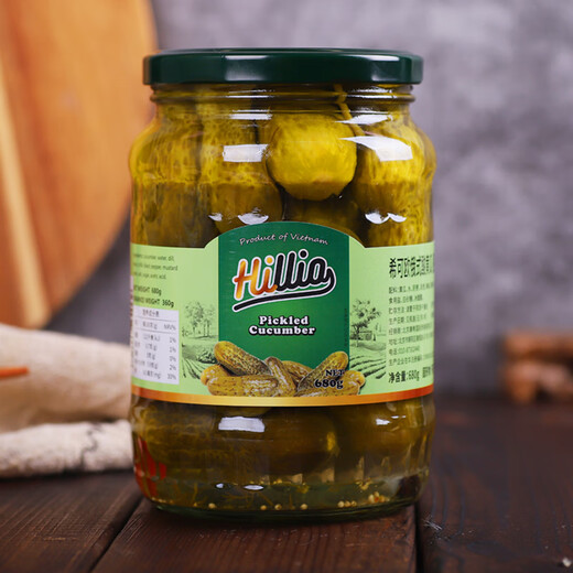 Xikoo, Vietnam importierte russische saure Gurke 680g (weicher Geschmack)