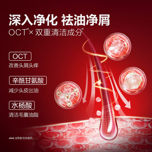 b2v红藻无硅油洗发水(止痒蓬松)600ml控油蓬松膏乳去屑止痒洗发水