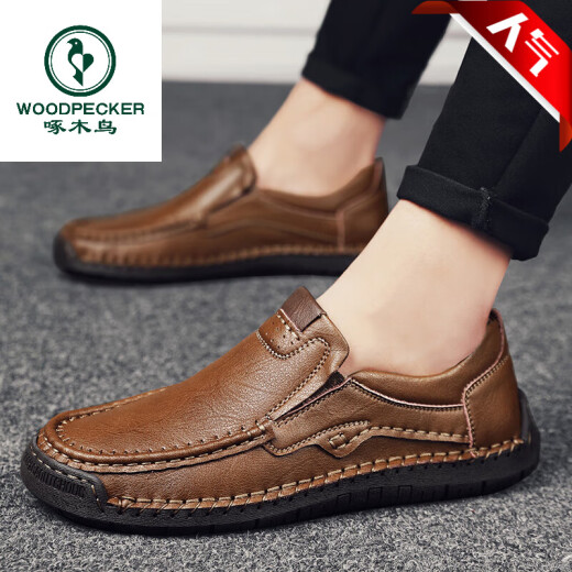 Pájaro carpintero zapatos de hombre de mediana edad de gran tamaño zapatos de papá