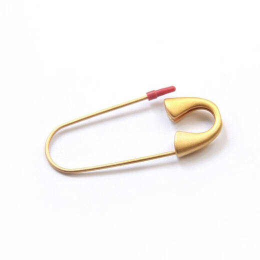 Jingji sand gold pin to suppress shock pin for pregnant women and babies to go out safely red rope brooch pendant diy accessories waist fixation diamond knot red rope pin 2 pack