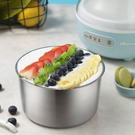 Bärenjoghurtmaschine Haushalt kleiner automatischer Joghurt-Fermentationsmaschine [Dreigangsäure + Single Inner Liner] SNJ-C10H1