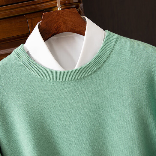 Pull pour hommes basique automne et hiver classique rond coule de base de base de bases de base.