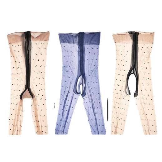Jiabai Dao Luoying 7371 Aurora-Serie, glänzender Polka-Dot-Stil, hochdichte seidige sexy Strümpfe, geschlossener Schritt, Schritt geschlossen 7371