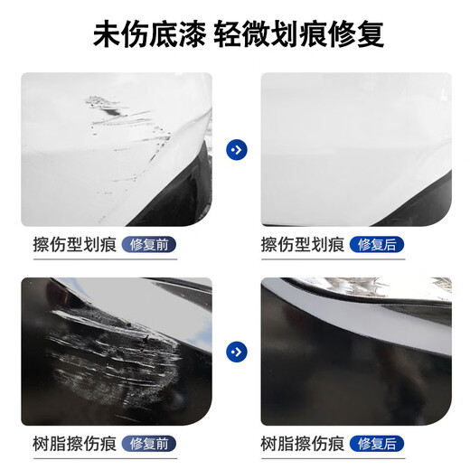 Dianbin Ford Mondeo special touch-up pen car paint scratch scratch repair wax to remove scratches self-spray paint artifact Tanzanite blue touch-up pen + scratch wax